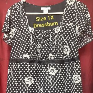 Women's Peasant Blouse Size 1X